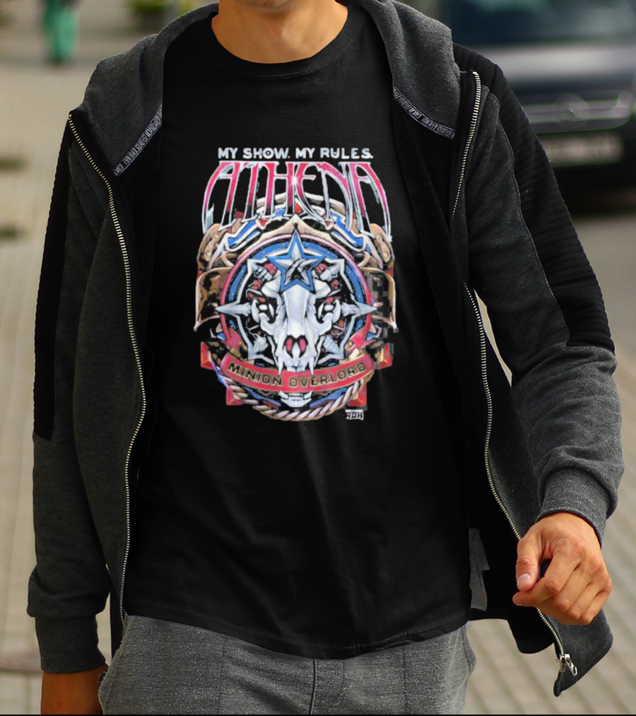 My Show My Rules Athena Minion Overlord Skull Star Emblem T-Shirt