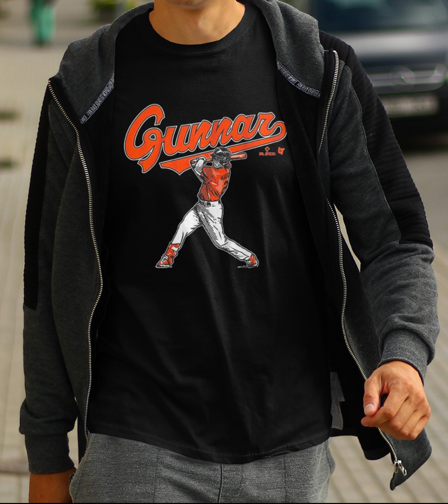 Gunnar Henderson Baseball Players Swing T-Shirt
