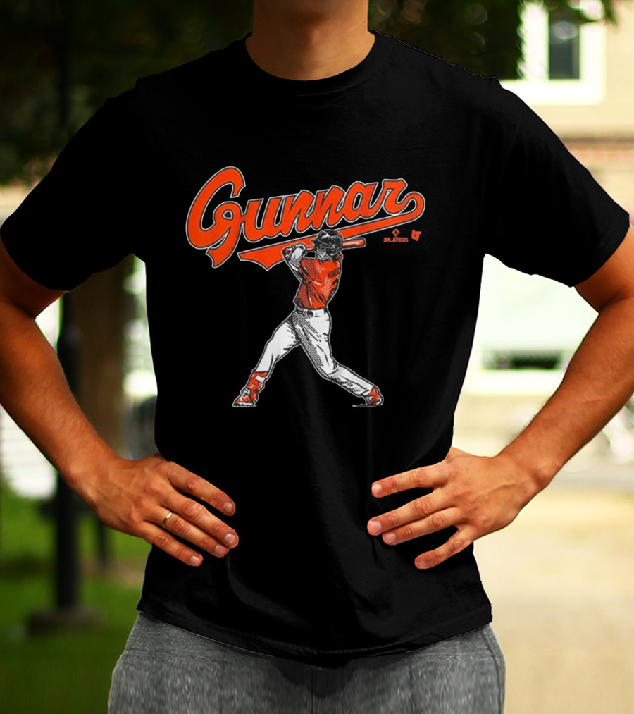 Gunnar Henderson Baseball Players Swing T-Shirt