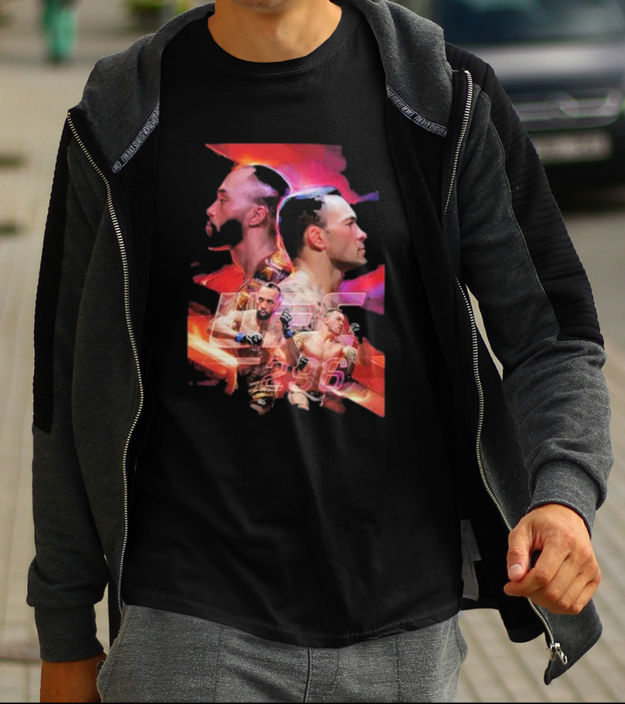Men’s UFC 296 Fighter Portrait Series Dynamic Action T-Shirt
