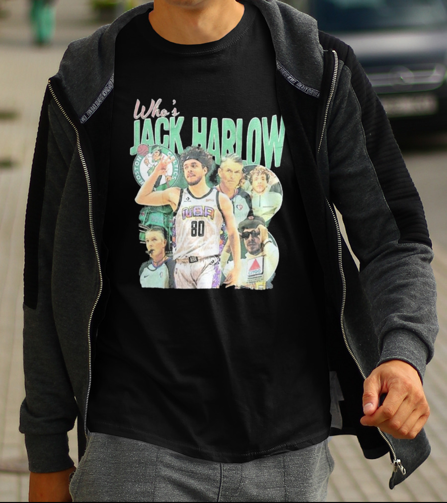 Who’s Jack Harlow Boston Celtics WBR 80 Citgo T-Shirt