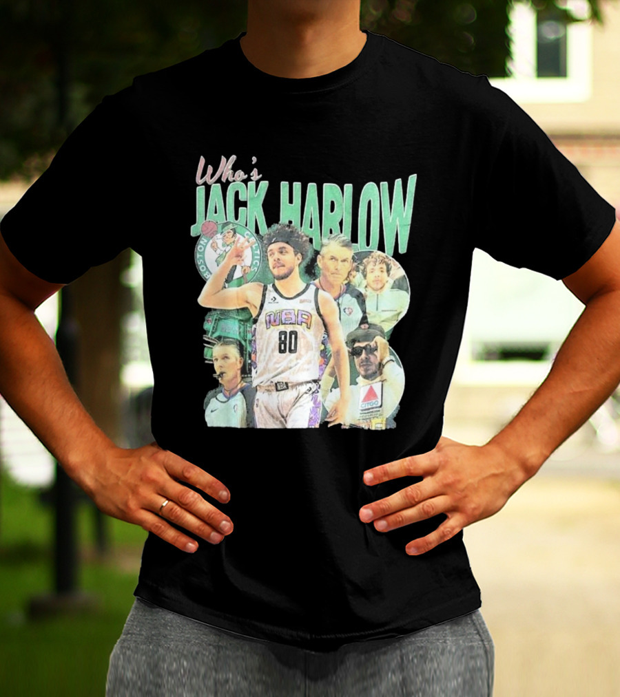 Who’s Jack Harlow Boston Celtics WBR 80 Citgo T-Shirt