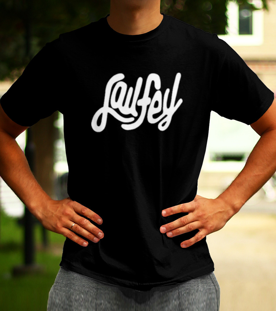 Laufey Logo White T-Shirt