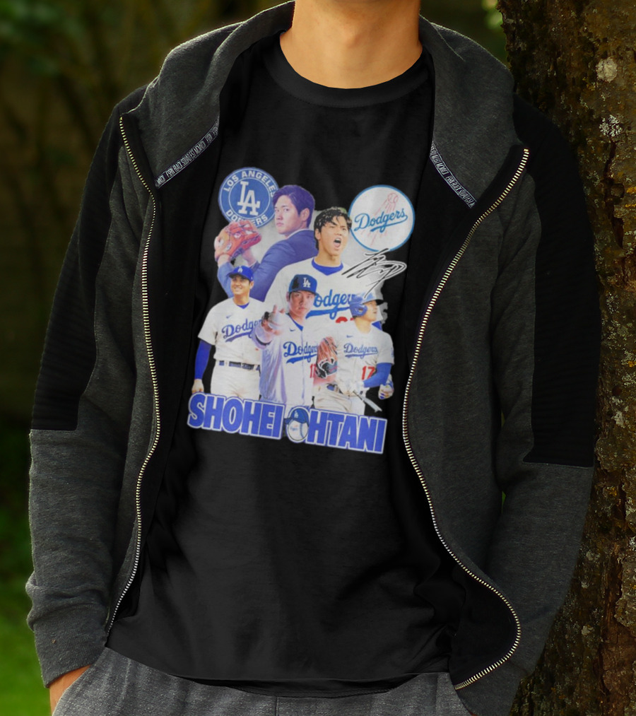 Los Angeles Dodgers Shohei Ohtani Dodger Stadium Arrival T-Shirt