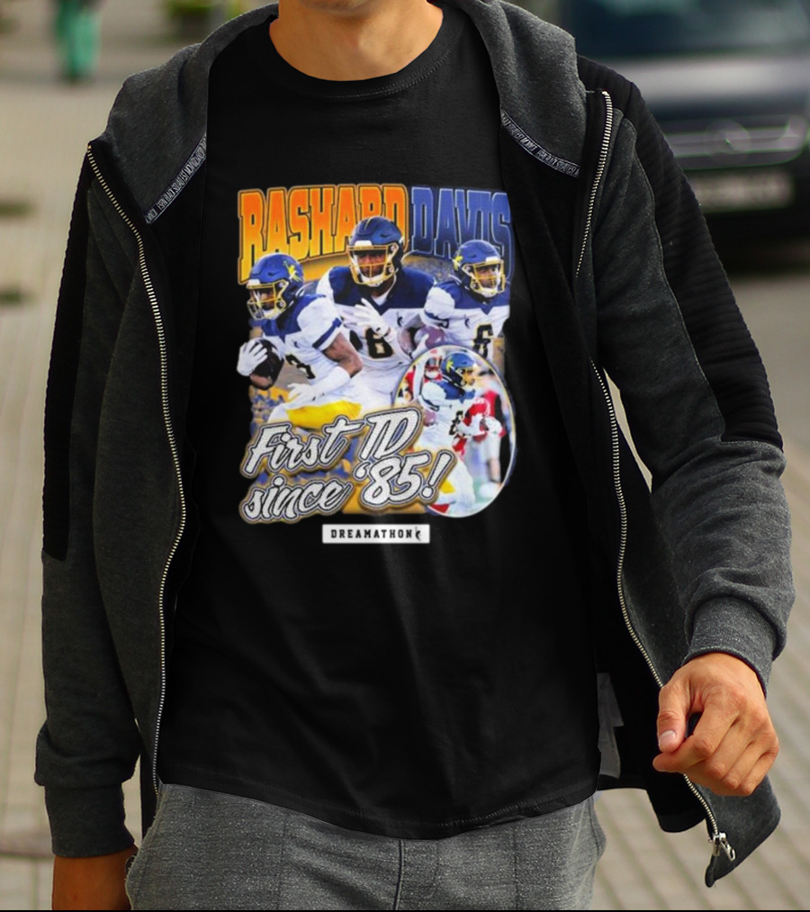 Rashard Davis Dreamathon First TD Since 1985 T-Shirt
