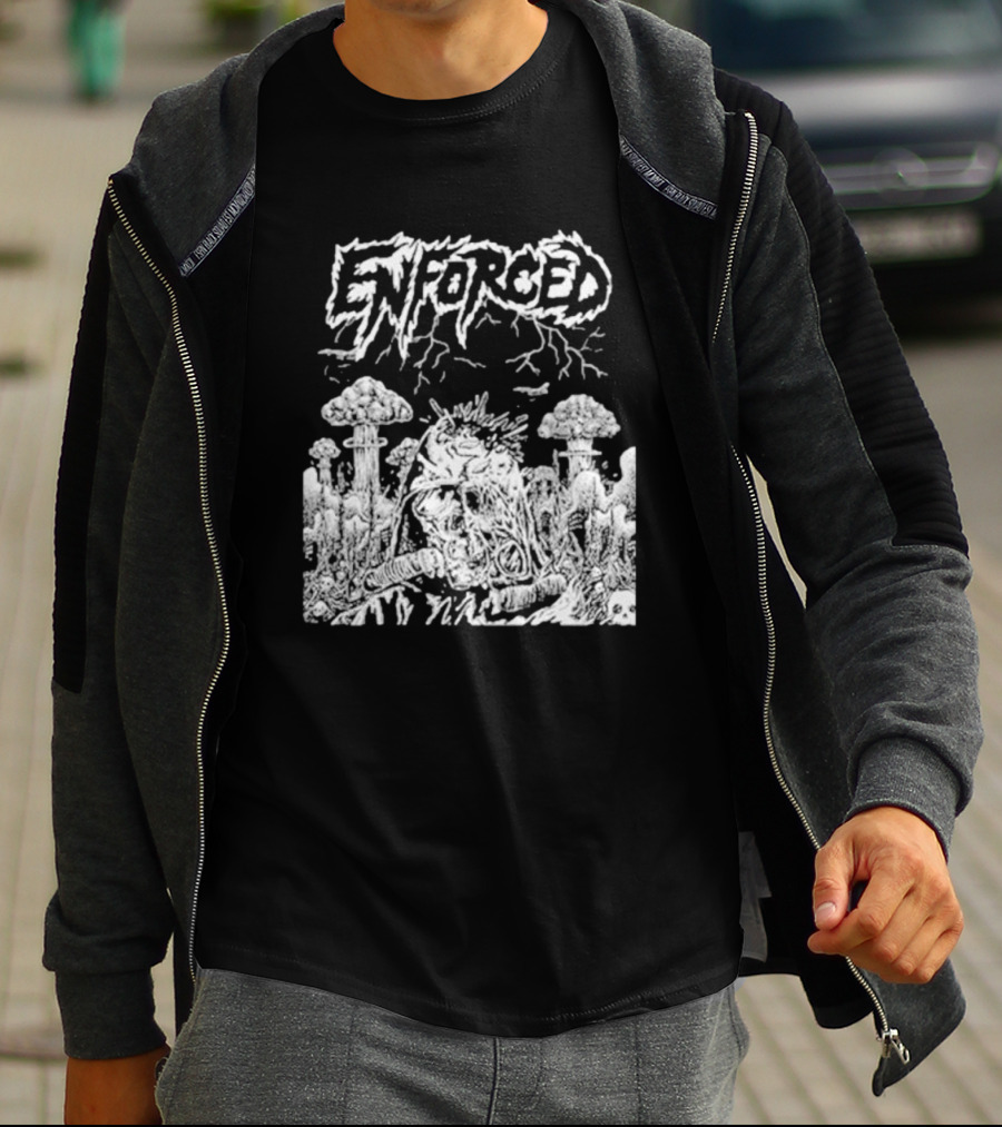 Enforced UXO Apocalyptic Skull Explosions T-Shirt
