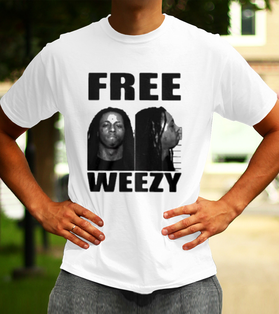 Free Weezy Mugshot Photos T-Shirt