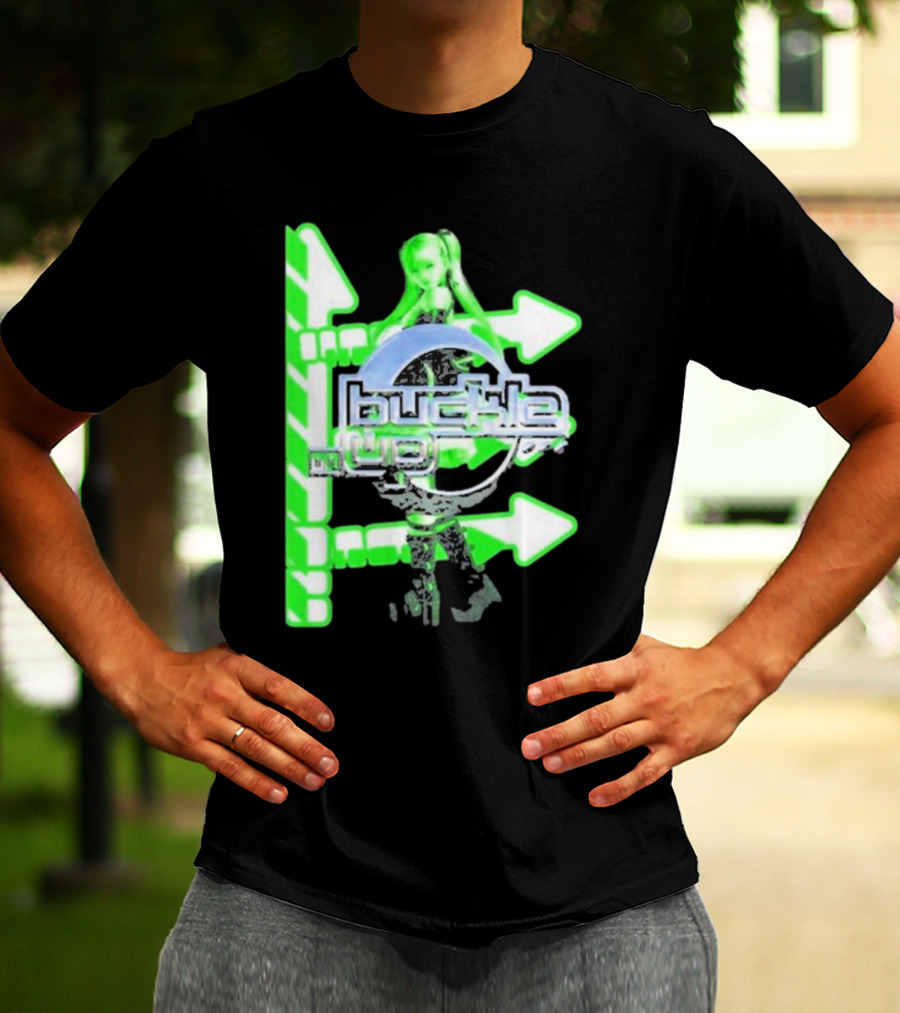 Buckle On Up Quality Spx6900 Green Arrows T-Shirt