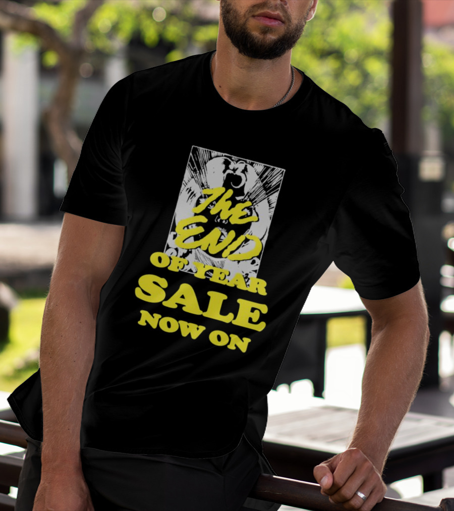 The End Of Year Sale Now On Comic Style Pop Art Explosion T-Shirt