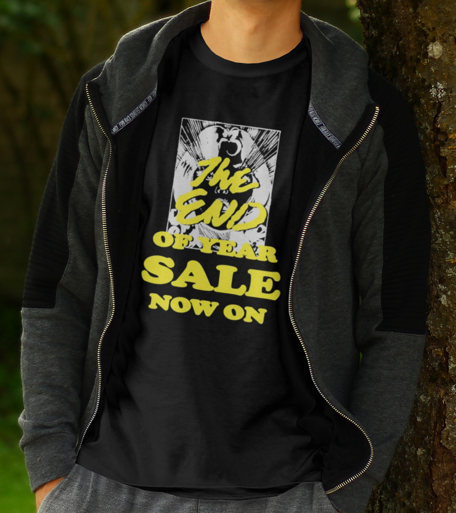The End Of Year Sale Now On Comic Style Pop Art Explosion T-Shirt