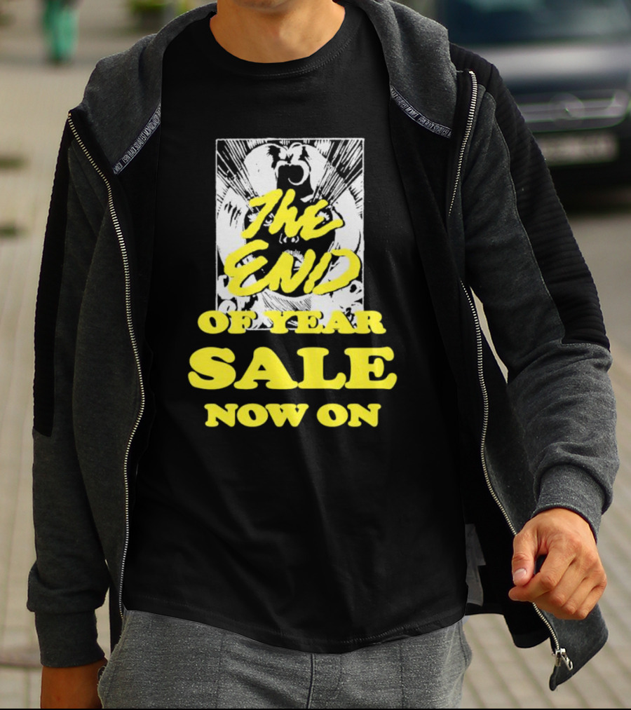 The End Of Year Sale Now On Comic Style Pop Art Explosion T-Shirt