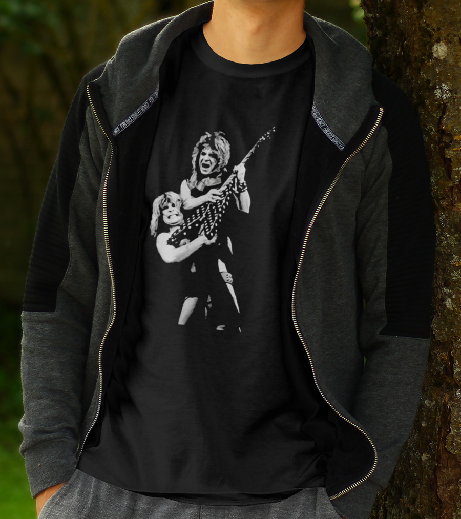 Ozzy Osbourne Randy Rhoads Live Performance Vintage Rock Legends T-Shirt