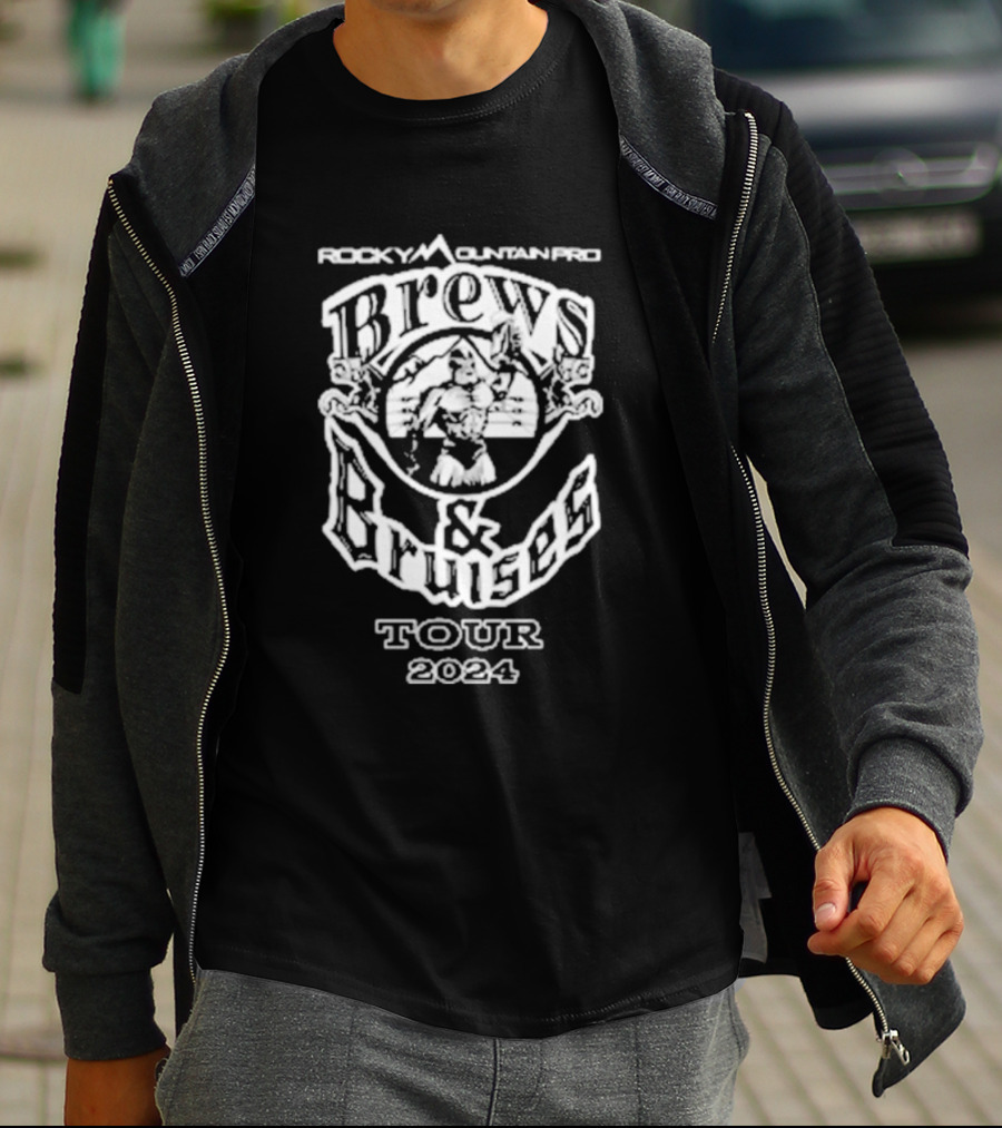 Rocky Mountain Pro Brews And Bruises Tour T-Shirt