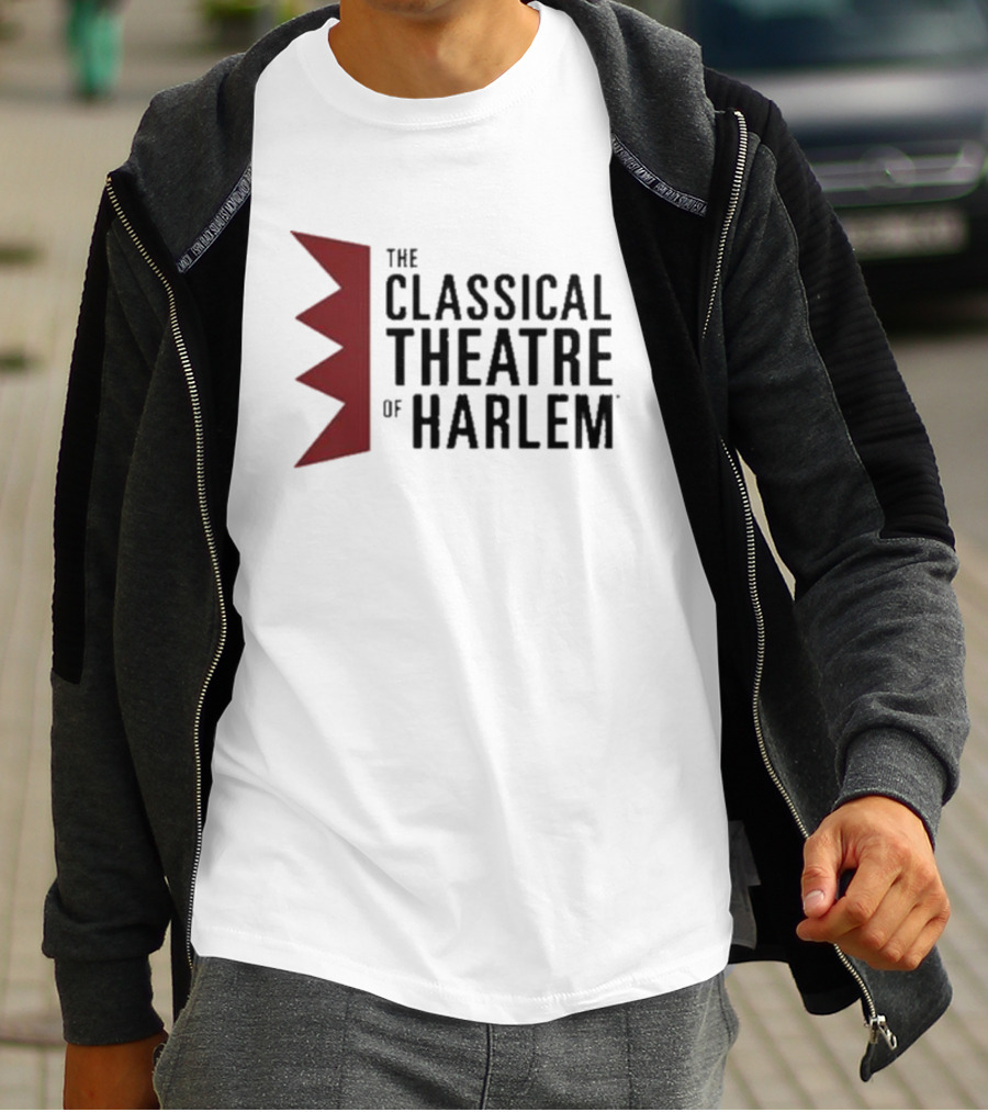 The Classical Theatre Of Harlem Bold Red Emblem T-Shirt