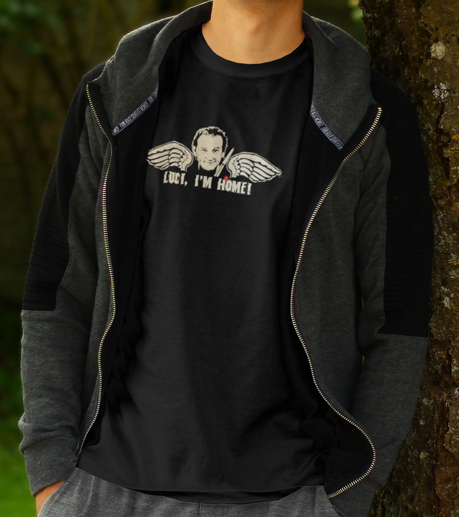 Luci I'm Home Wings Design With Head T-Shirt