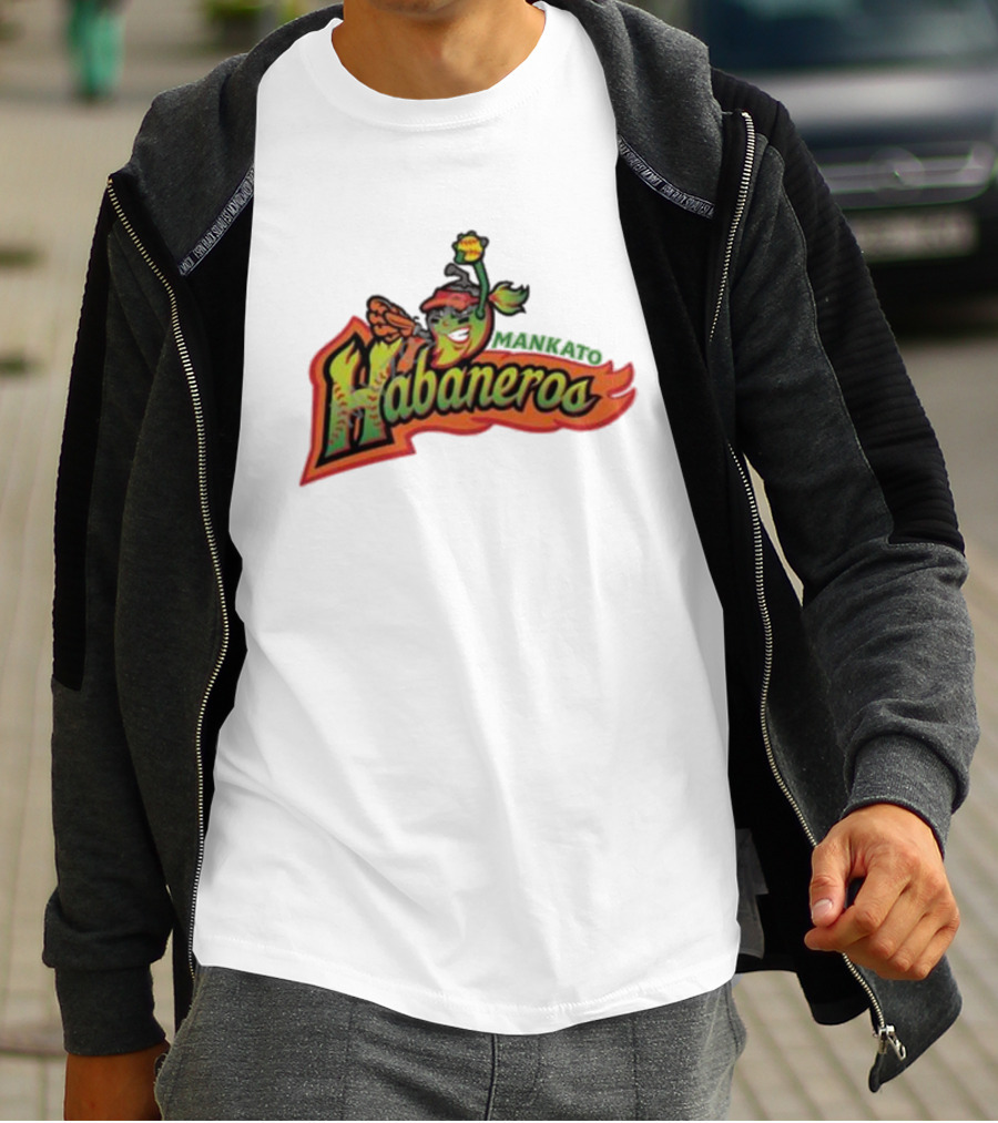 Mankato Habaneros Spicy Flaming Pepper T-Shirt