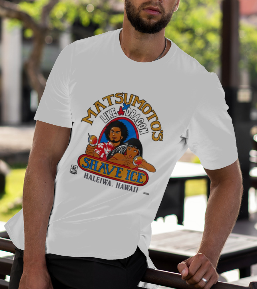 Matsumoto’s Like A Dragon Shave Ice Haleiwa Hawaii T-Shirt