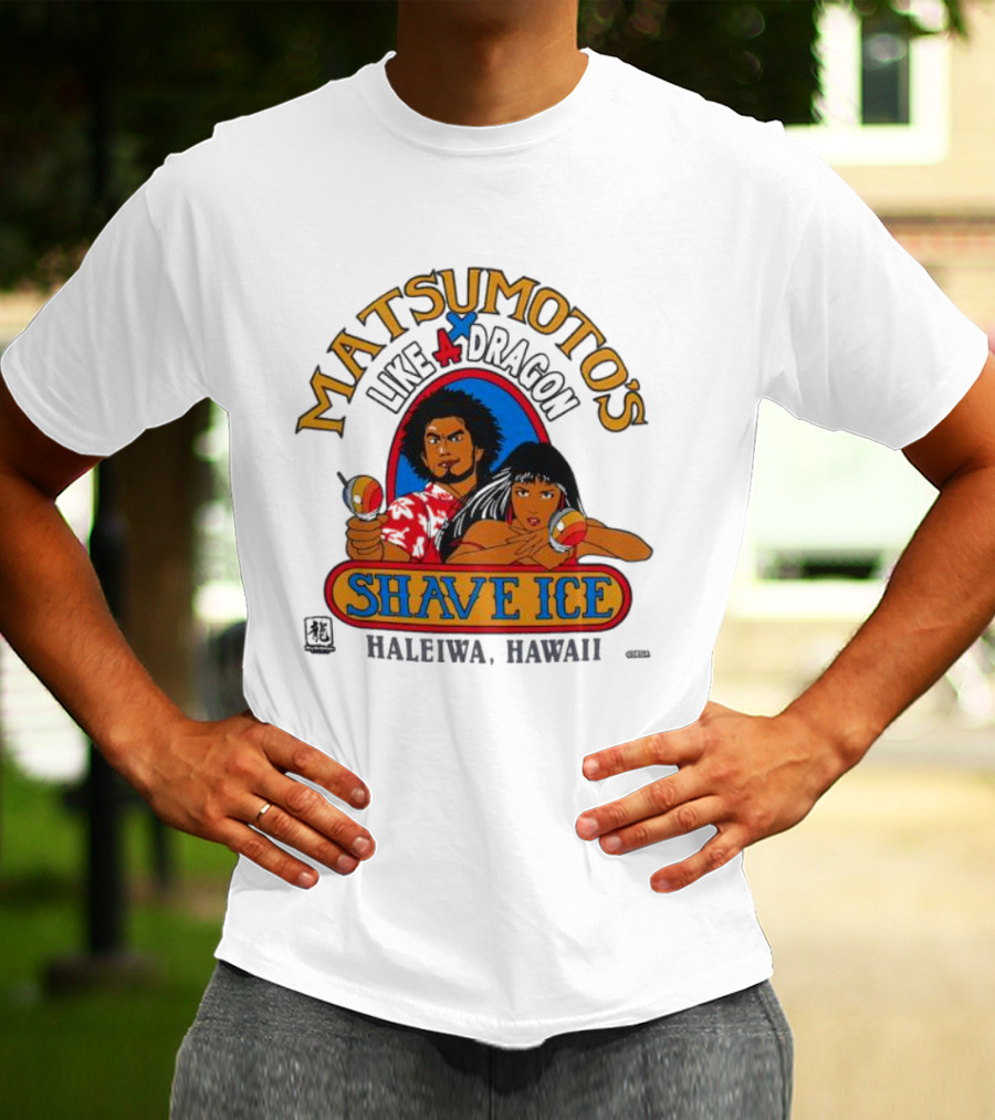 Matsumoto’s Like A Dragon Shave Ice Haleiwa Hawaii T-Shirt