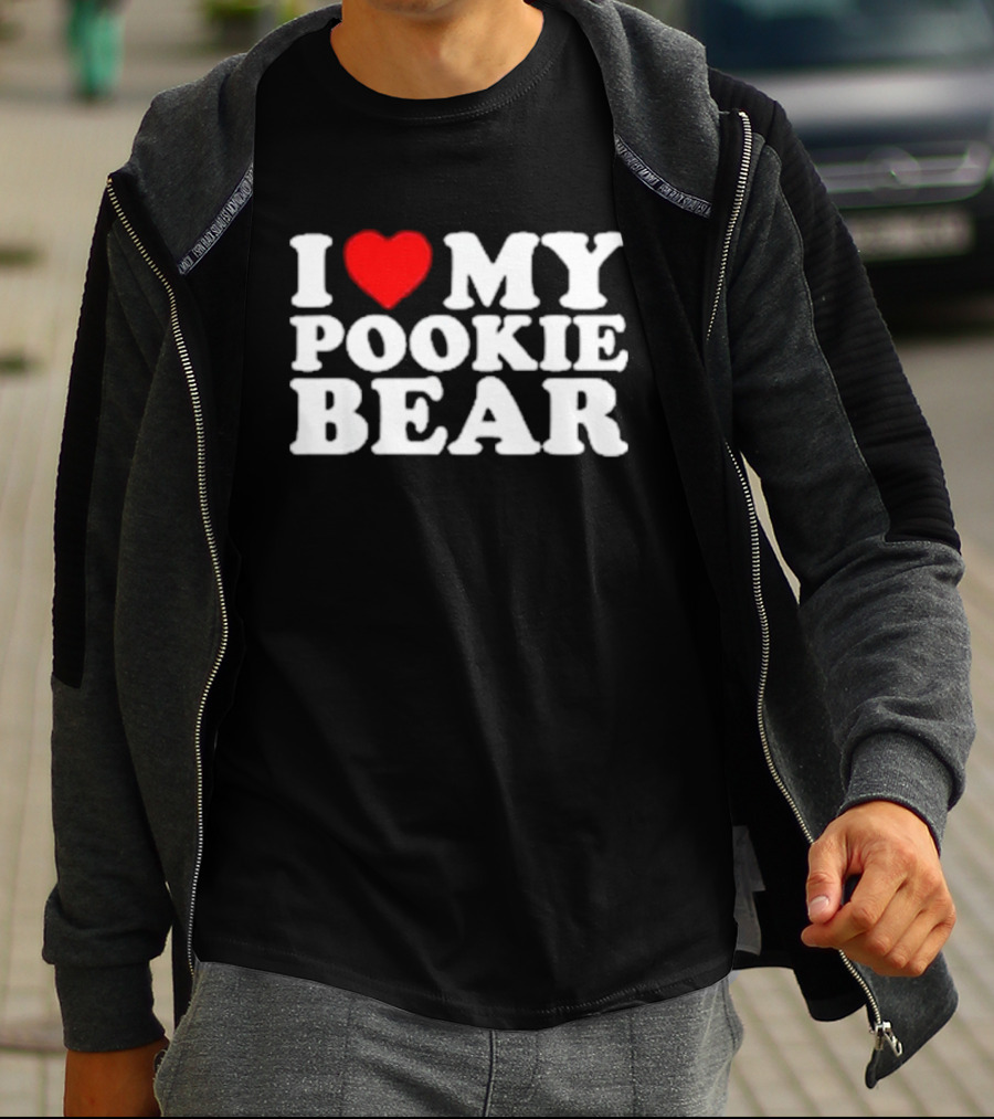 Outta Pocket Apparel Store I Love My Pookie Bear T-Shirt