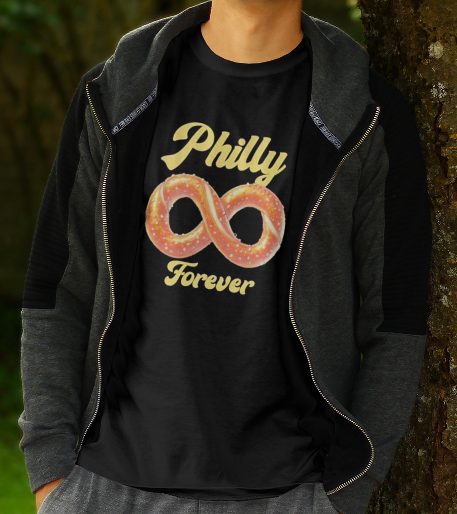 Philly Forever Pretzel Infinity T-Shirt