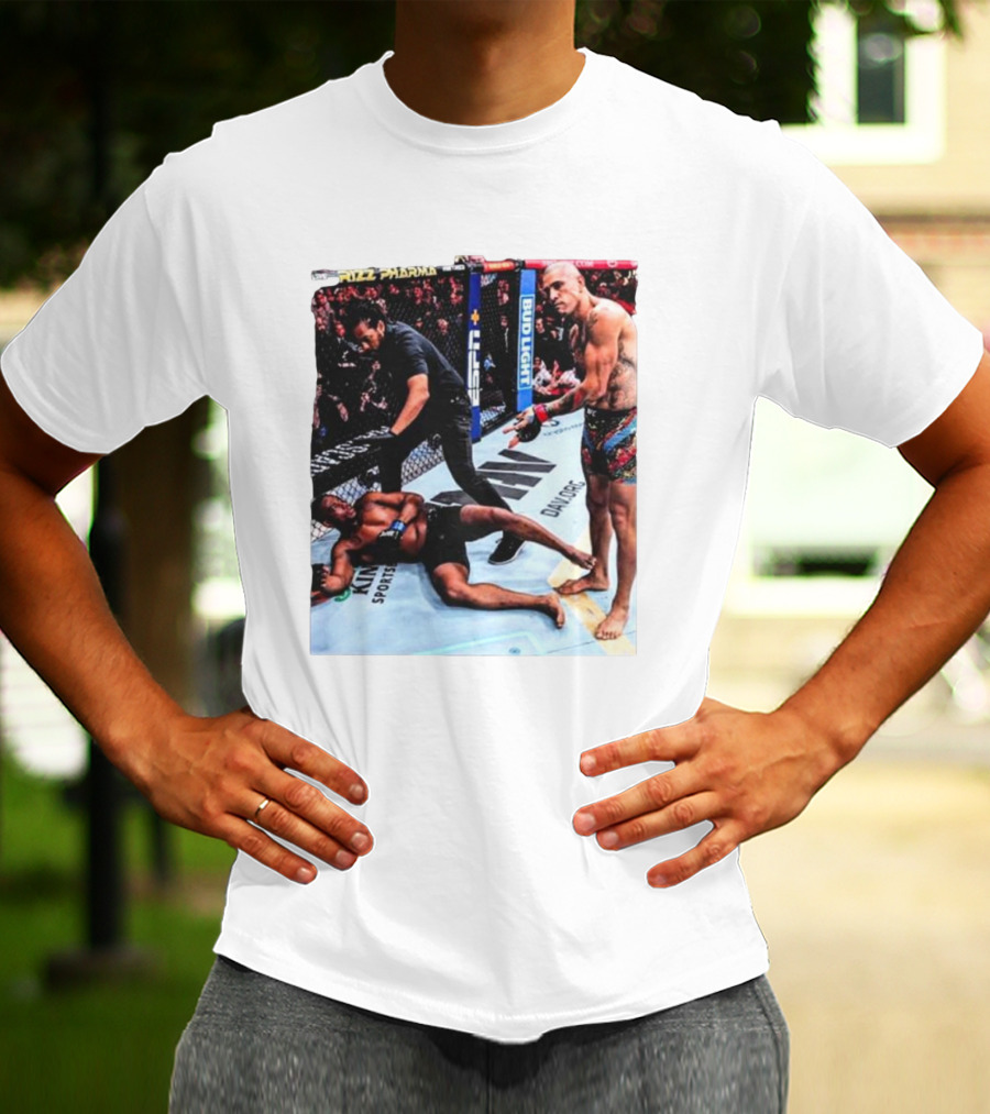 Alex Pereira Cosplay Khabane Lame It’s Too Easy UFC Arena Scene T-Shirt