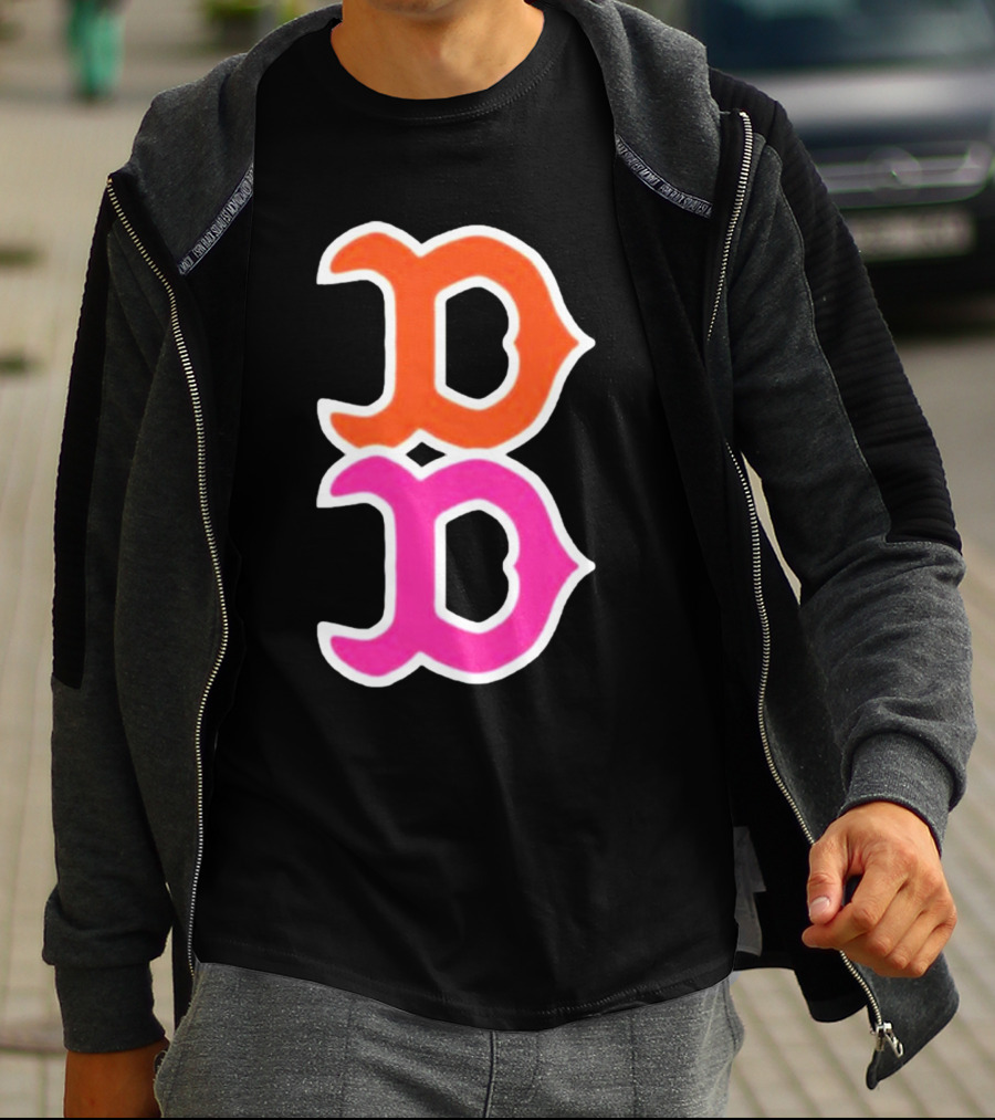 Boston Red Sox Double D Dunkin’ Colors T-Shirt