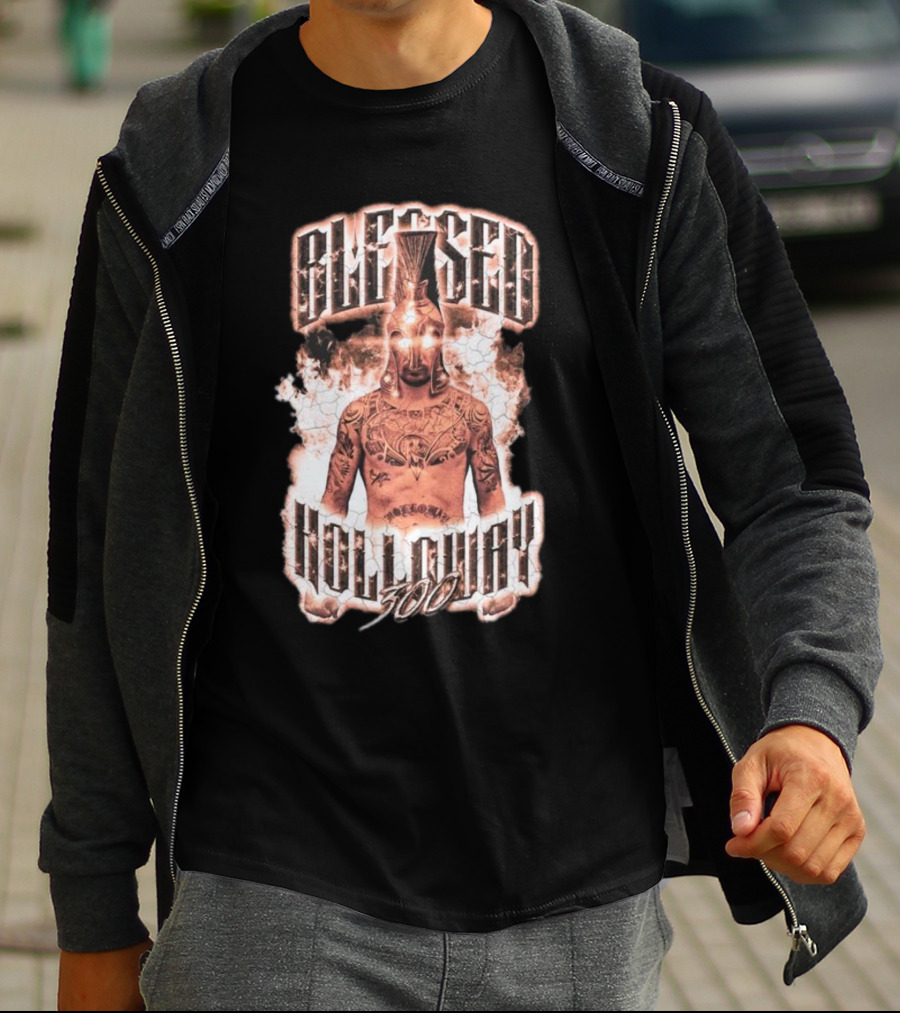 Blessed Holloway 300 Spartan Warrior T-Shirt