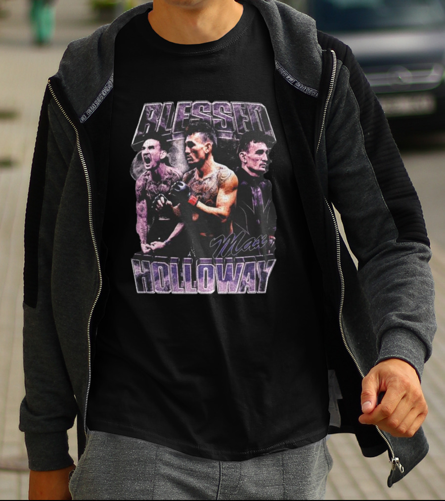 Blessed Max Holloway Vintage T-Shirt