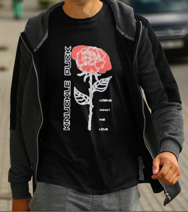 Knuckle Puck Rose Losing What We Love T-Shirt