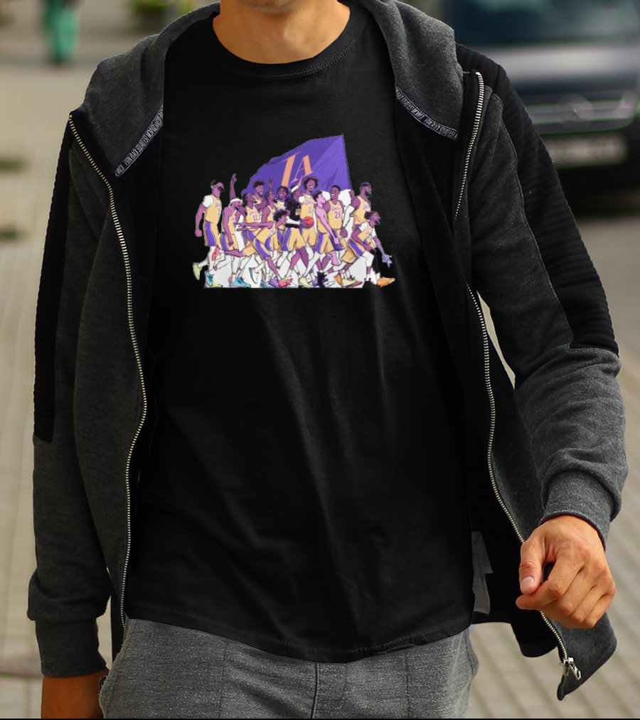 Let’s Go Lakers Lockstep LA Team Spirit T-Shirt