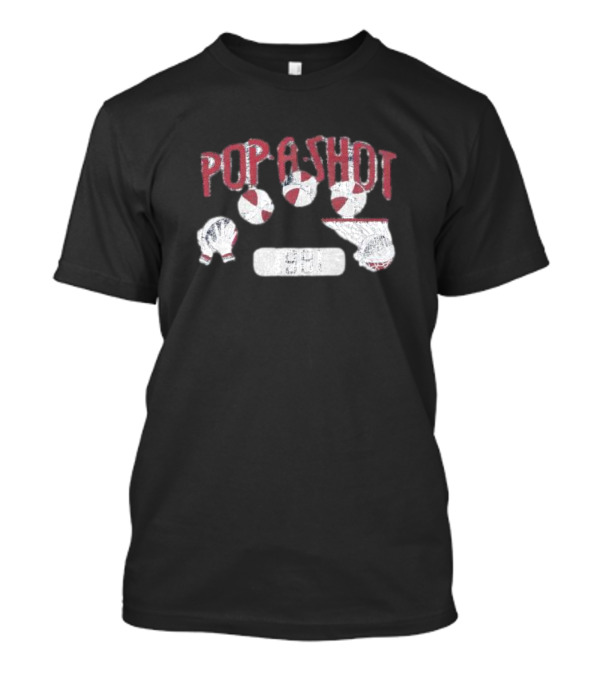 Pop-a-Shot Basketball Arcade Game Since 1981 Retro Sports T-Shirt