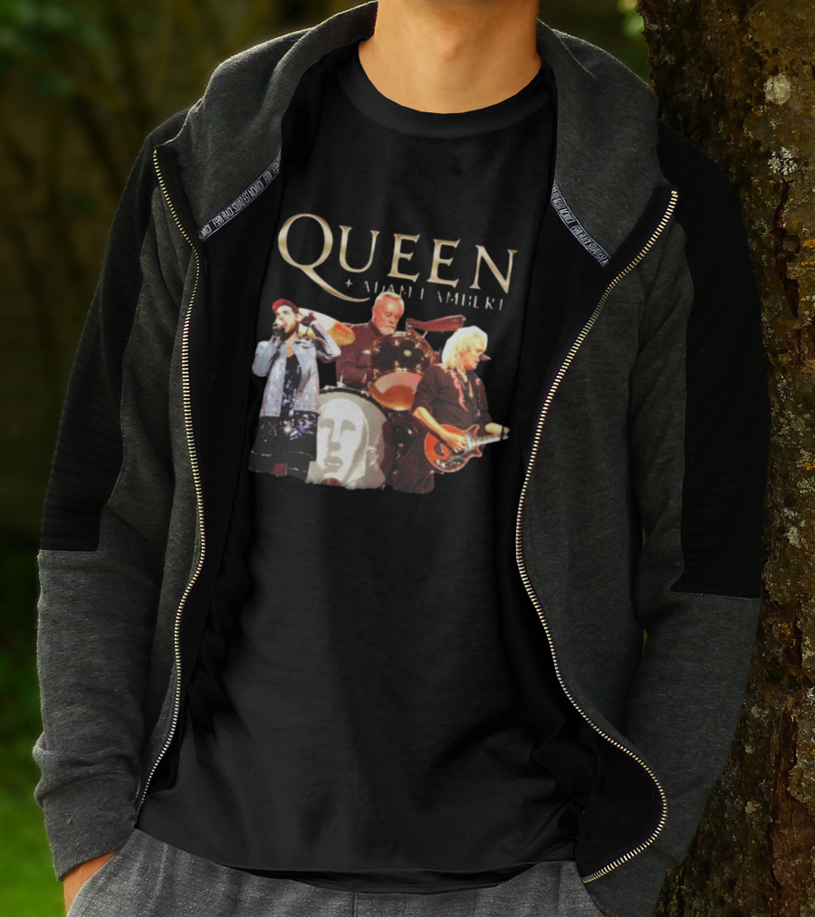 Queen + Adam Lambert Live Performance Collaboration T-Shirt