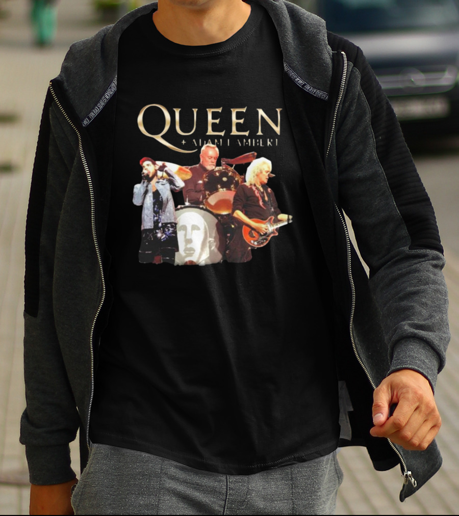 Queen + Adam Lambert Live Performance Collaboration T-Shirt