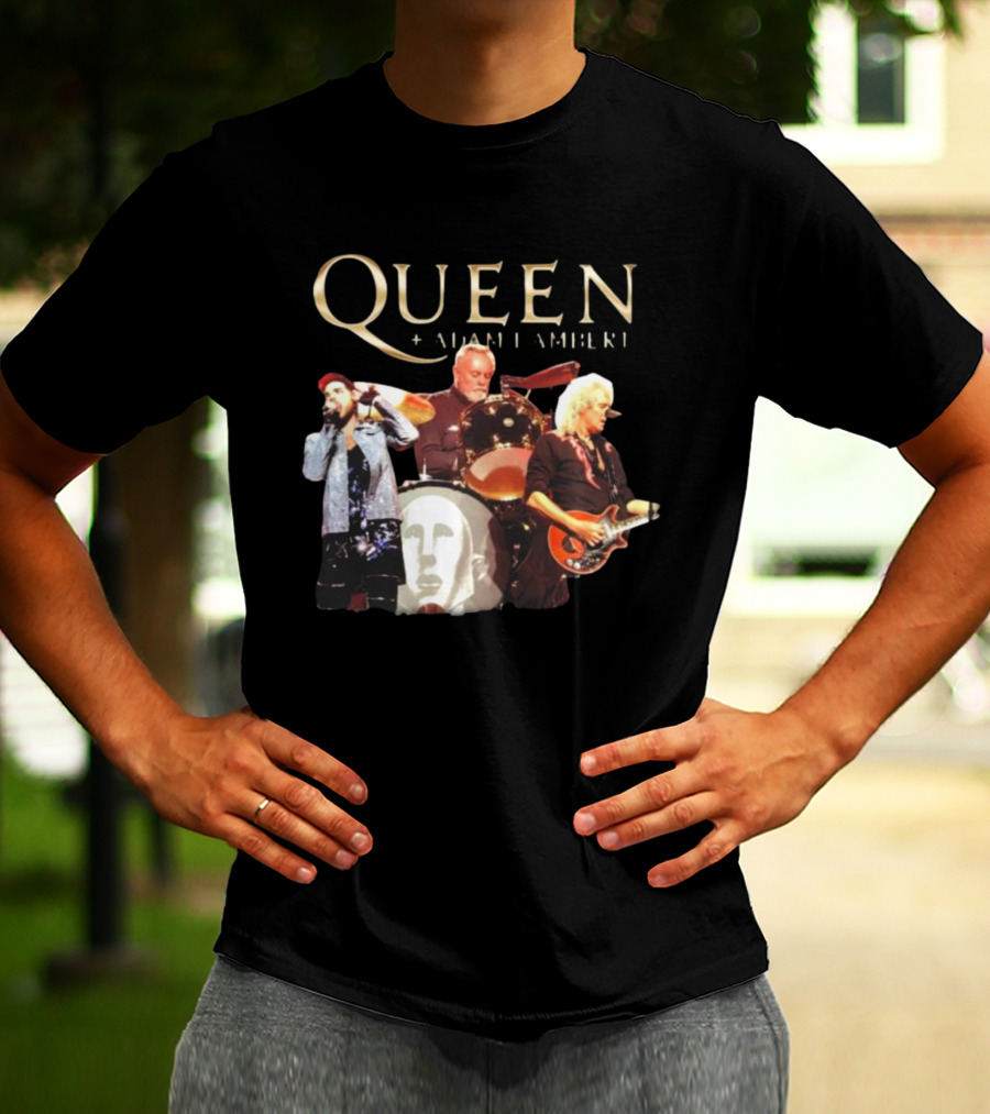Queen + Adam Lambert Live Performance Collaboration T-Shirt