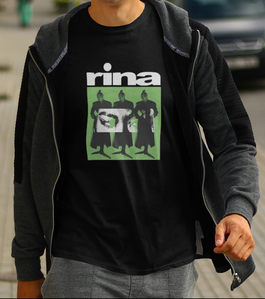 Rina Sawayama Black Green Trio T-Shirt