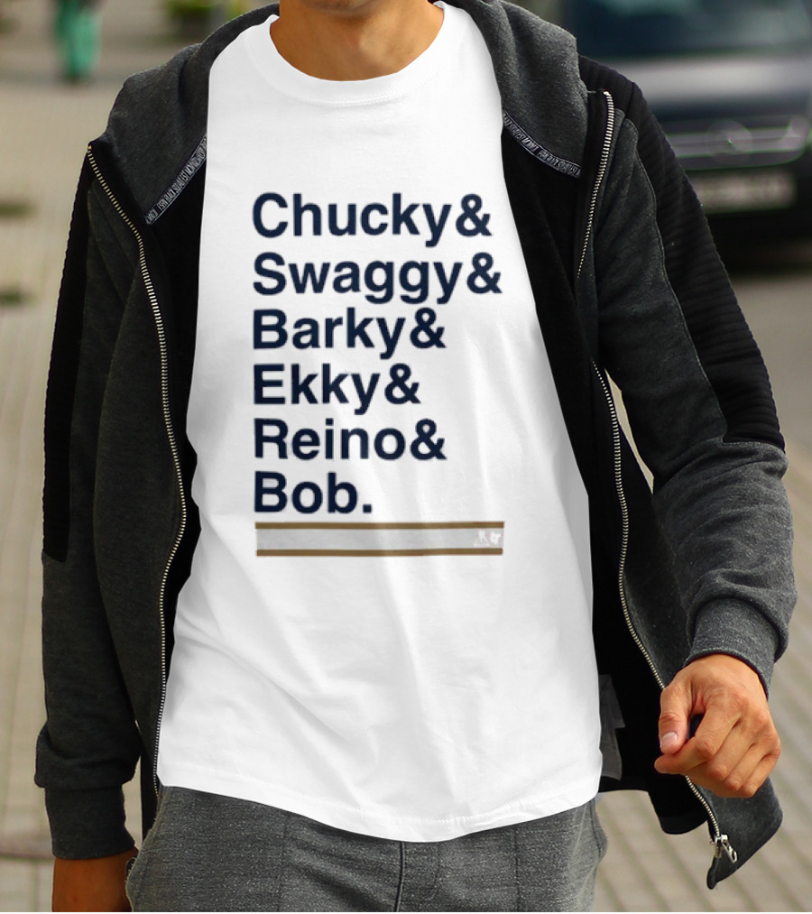 Chucky And Swaggy And Barky And Ekky And Reino And Bob CBER T-Shirt