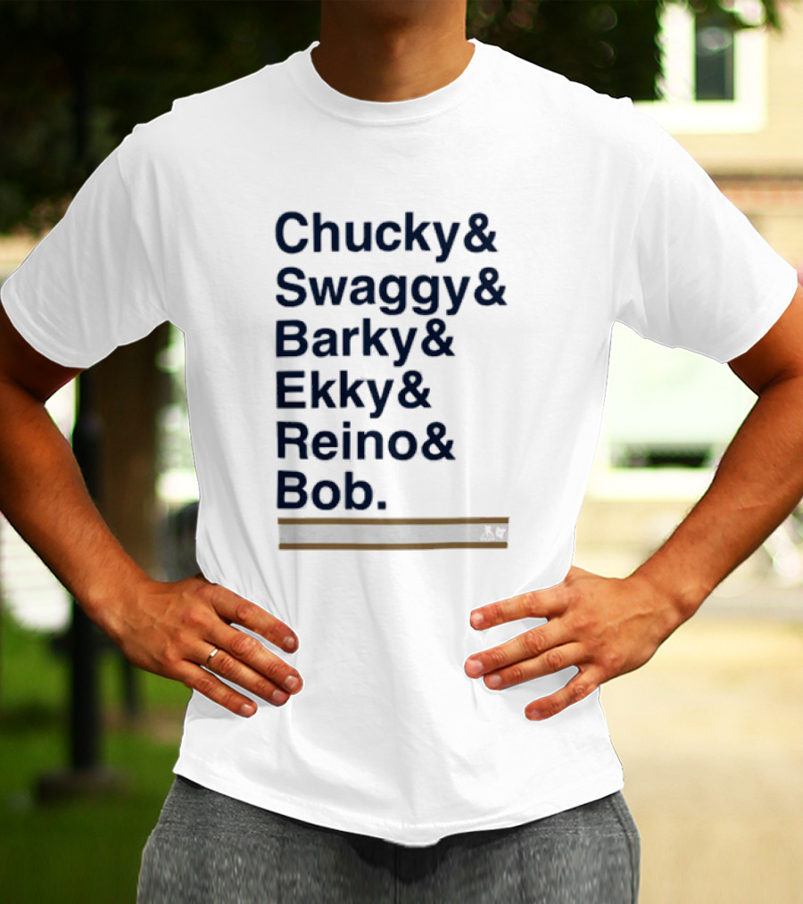 Chucky And Swaggy And Barky And Ekky And Reino And Bob CBER T-Shirt