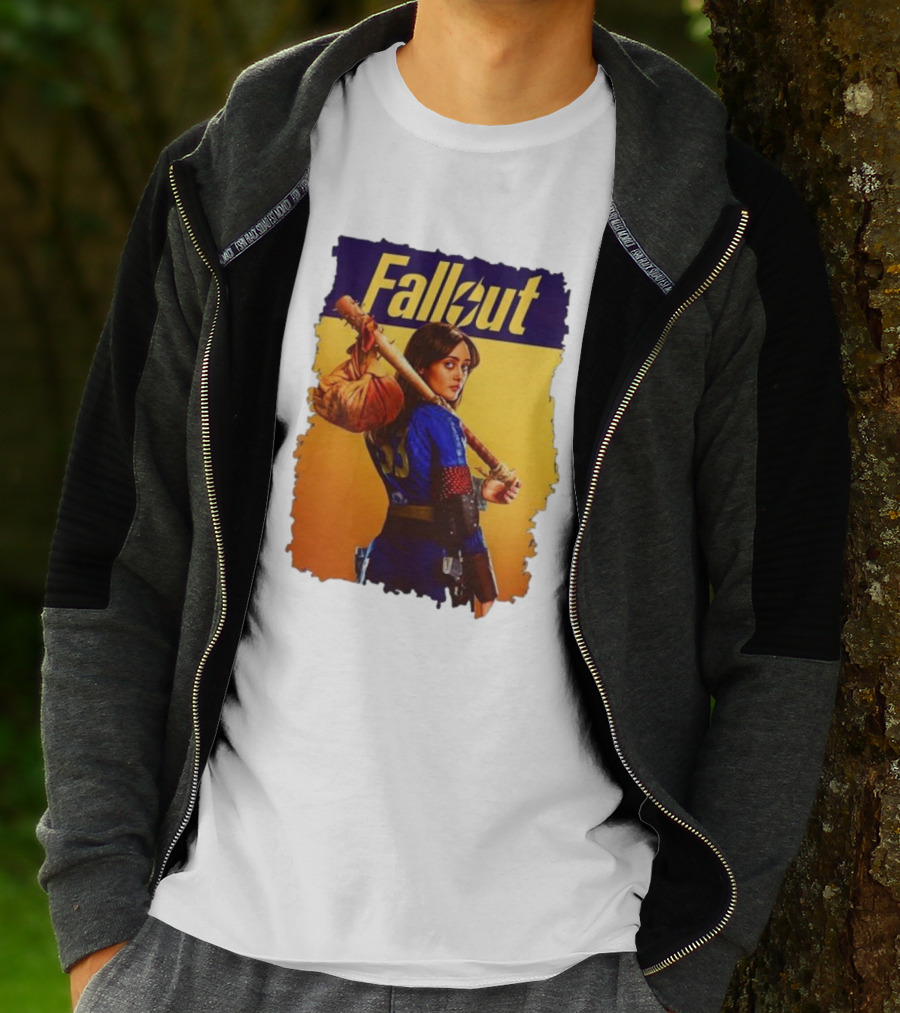 Fallout Lucy Vault Girl Retro Art 33 T-Shirt