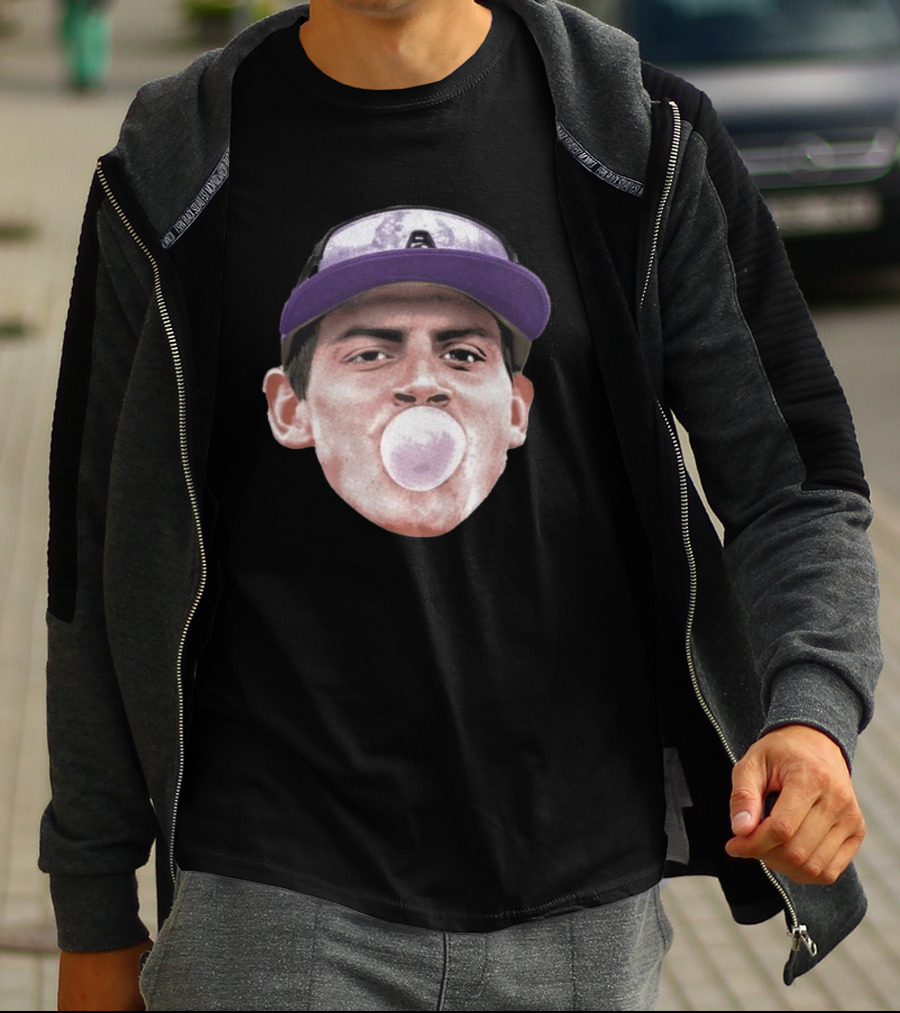Dixon Williams Big Head Bubble Gum Baseball Cap T-Shirt