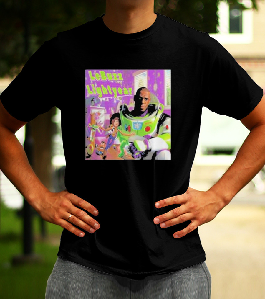 LeBuzz Lightyear Lebron James Toy Story Crossover T-Shirt