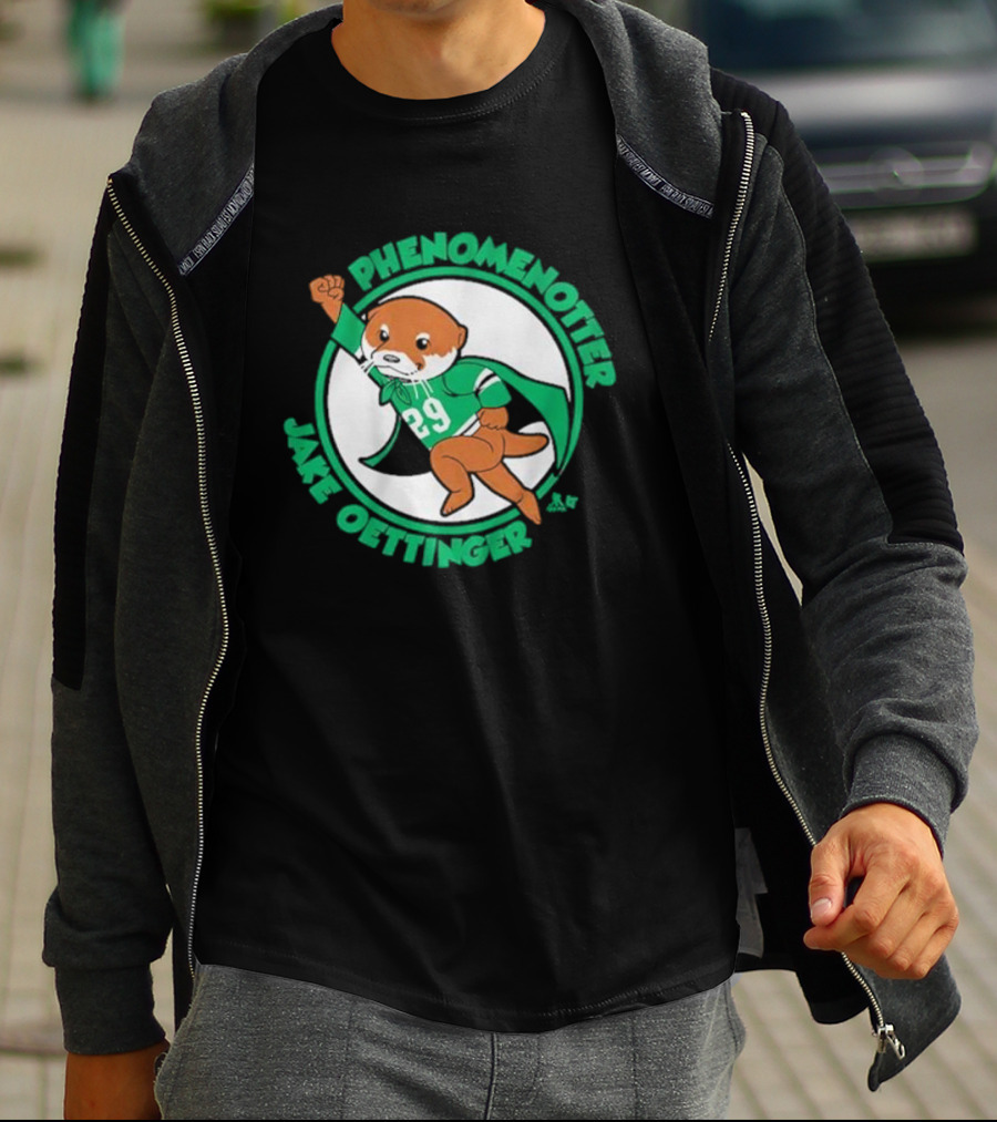 Jake Oettinger Phenomenal Otter 29 Superhero T-Shirt