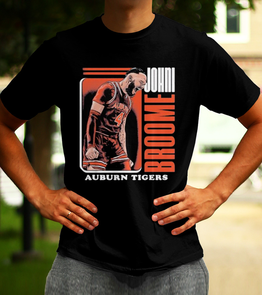 Johni Broome Auburn Tigers Basketball Auburn Tigers T-Shirt
