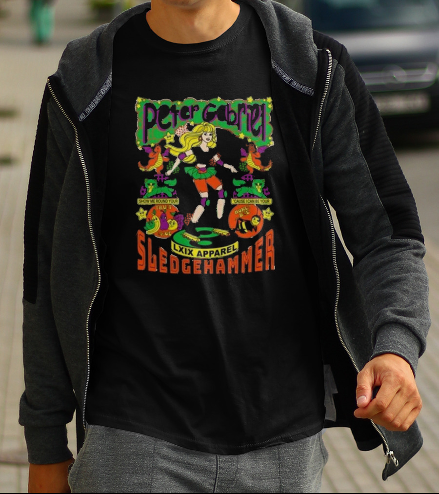 Peter Gabriel Sledgehammer Lxix Apparel Show Me Round Your House T-Shirt