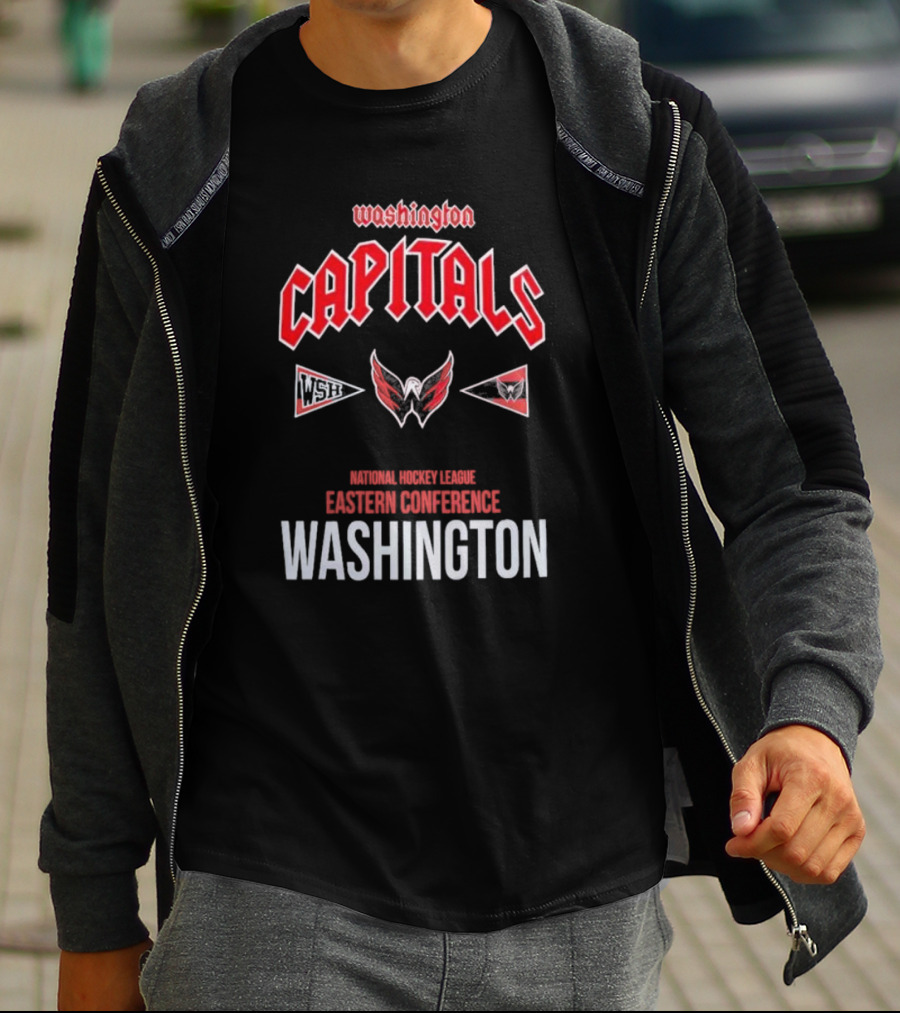 Washington Capitals National Hockey League Eastern Conference City Tour T-Shirt