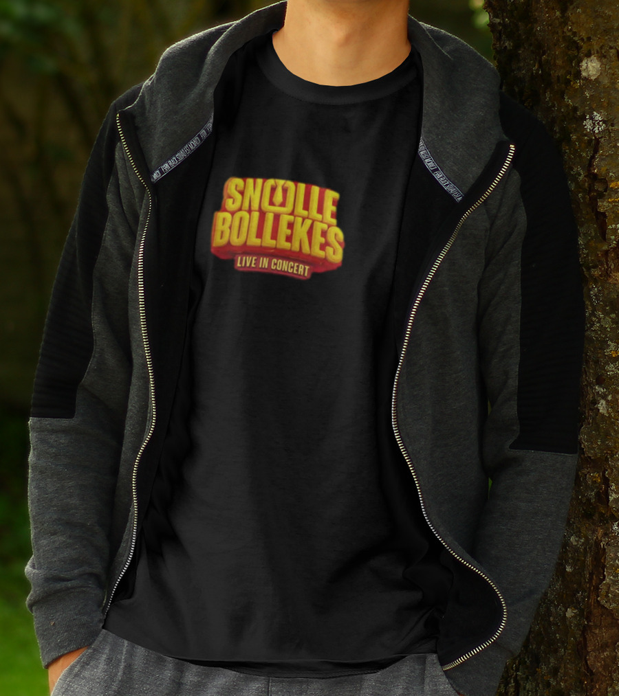 Snollebollekes Live In Concert Official Merchandise Rode T-Shirt