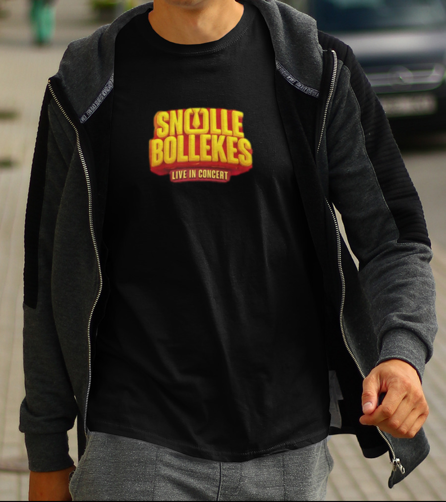Snollebollekes Live In Concert Official Merchandise Rode T-Shirt
