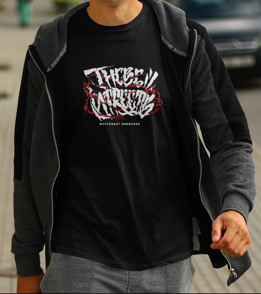 These Streets Barbed Wire Westcoast Hardcore T-Shirt