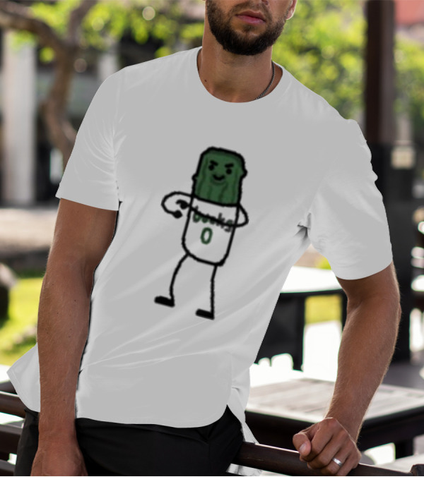 Damian Lillard Pickle Figure With Number 0 T-Shirt
