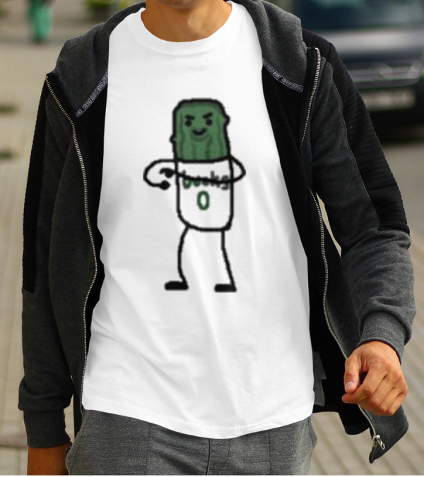 Damian Lillard Pickle Figure With Number 0 T-Shirt