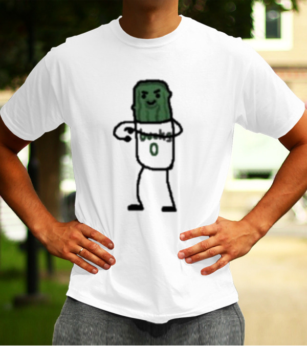 Damian Lillard Pickle Figure With Number 0 T-Shirt